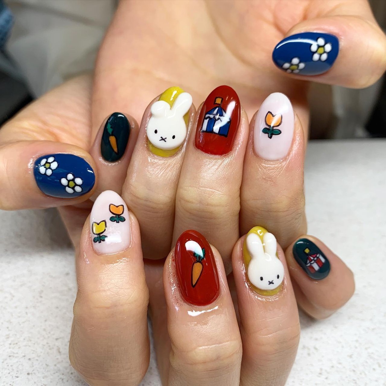 エミ♡ネイルチップ 2点 2 ネイルチップ ネイルチップ（つけ爪） asmnail 通販 6259578