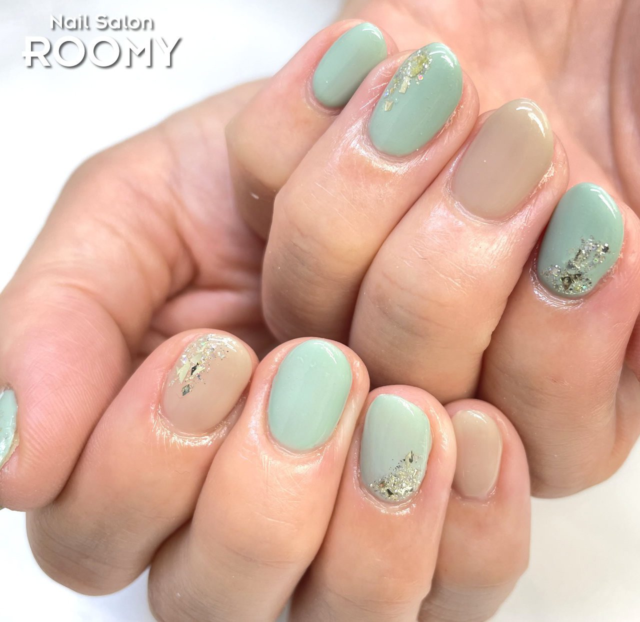 春 オールシーズン 旅行 オフィス シンプル ネイルサロンroomy ルーミー のネイルデザイン No ネイルブック