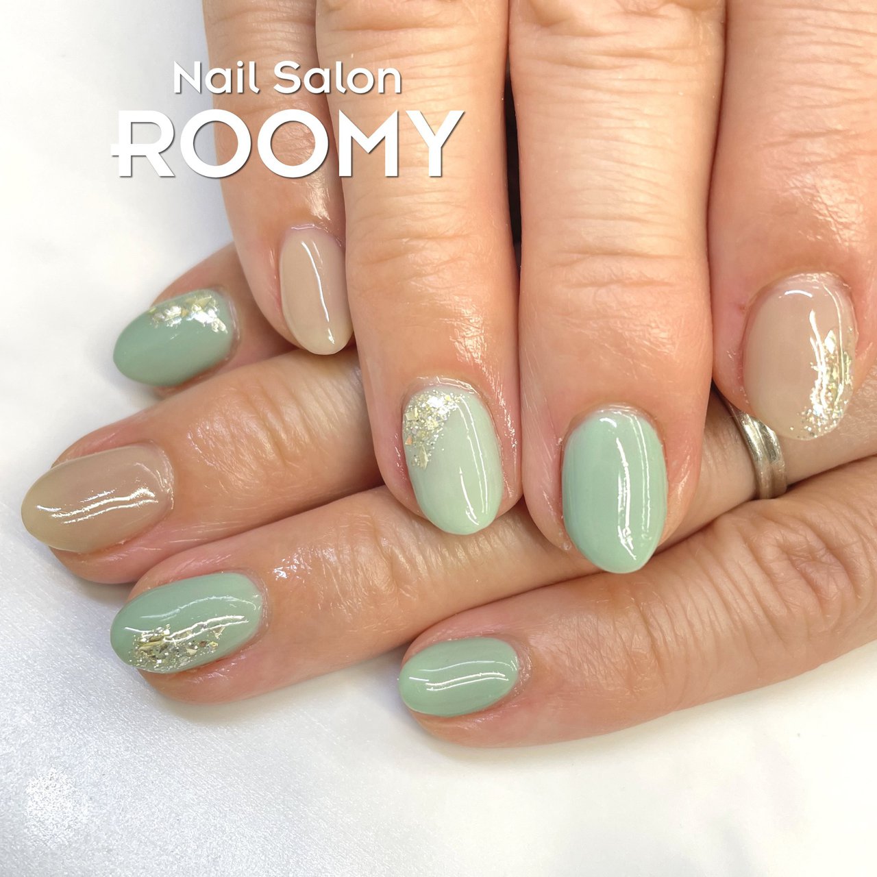 春 オールシーズン 旅行 オフィス シンプル ネイルサロンroomy ルーミー のネイルデザイン No ネイルブック