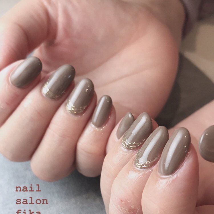 オールシーズン オフィス ブライダル デート ハンド Nailsalon Fika のネイルデザイン No ネイルブック