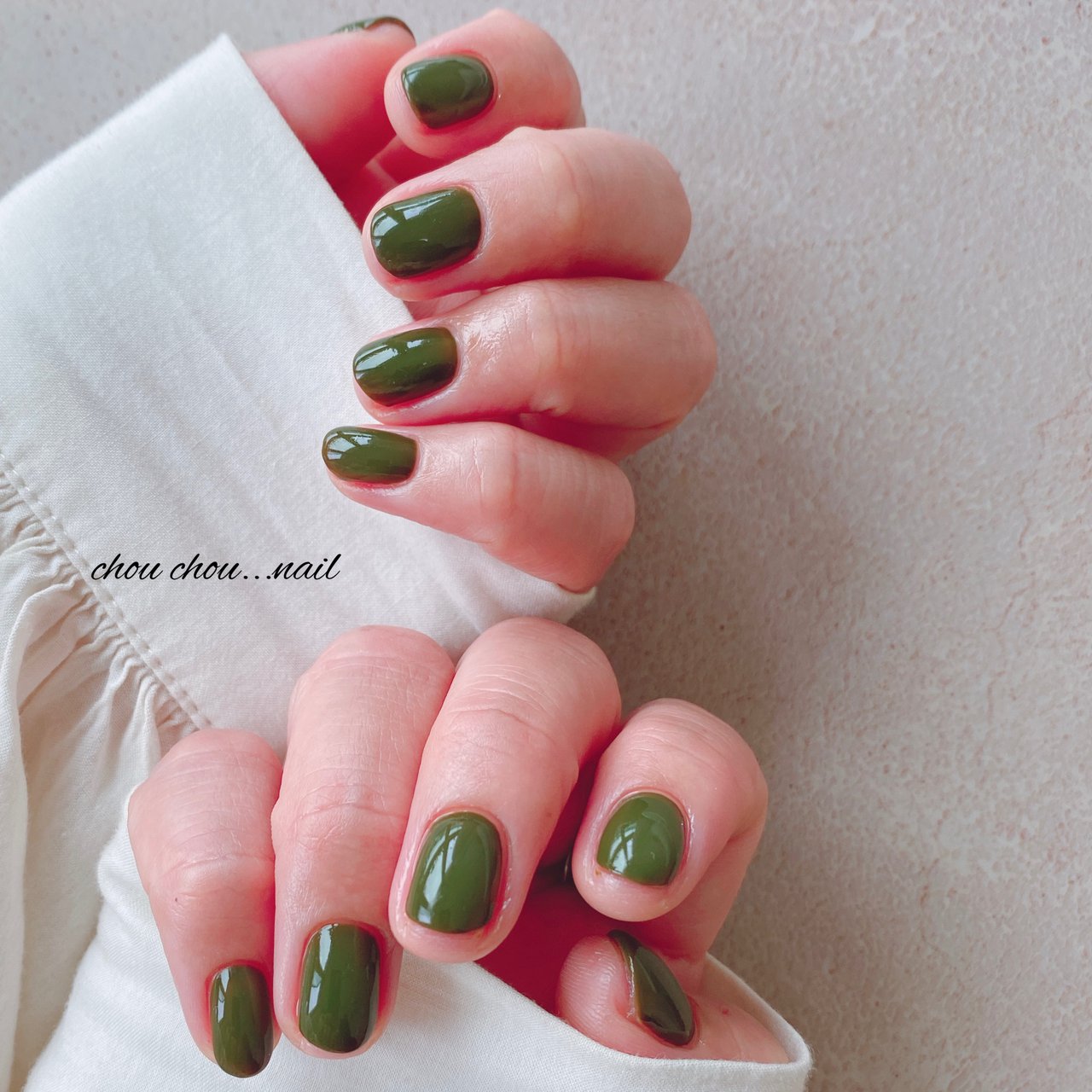 夏 ハンド シンプル ワンカラー Nail Salon Chouchouのネイルデザイン No ネイルブック