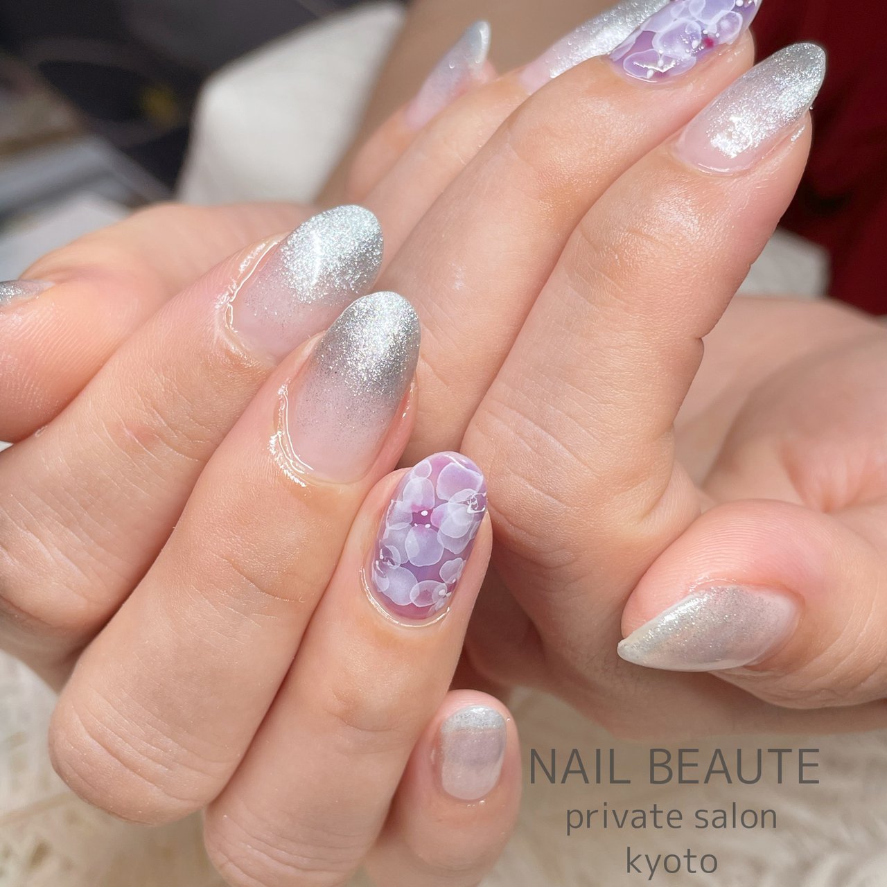 梅雨 七夕 ハンド フラワー マグネット 伏見 桃山 丹波橋 ネイルボーテ Sakkoのネイルデザイン No ネイルブック