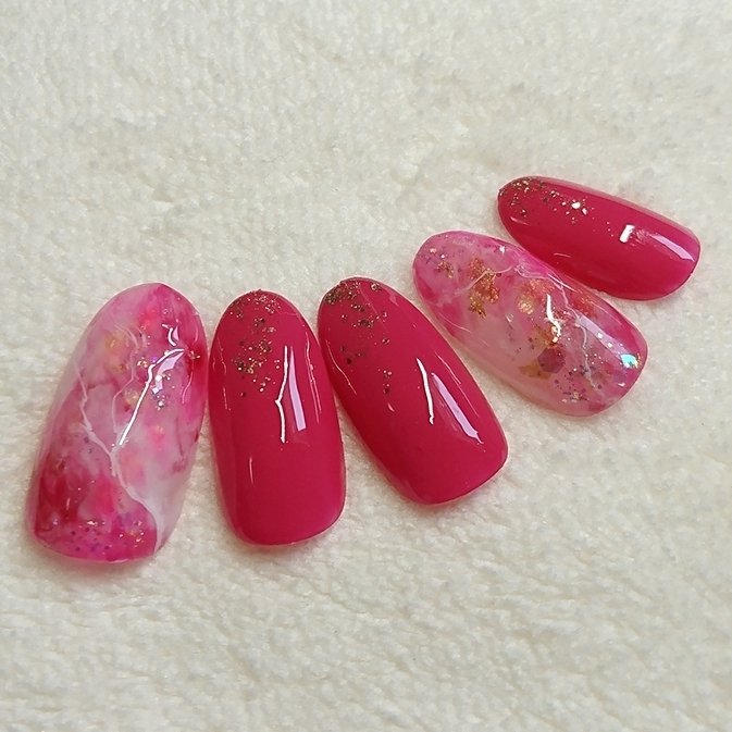 夏 オールシーズン 海 リゾート ハンド 美 ひまわりのネイルデザイン No ネイルブック