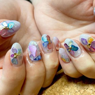 手作りスマホケースのネイルデザイン ネイルブック