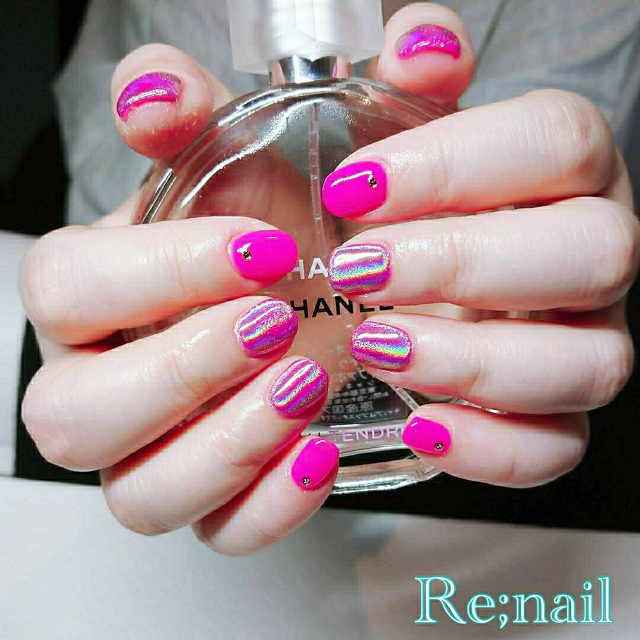 夏 海 リゾート ライブ シンプル Re Nailのネイルデザイン No ネイルブック