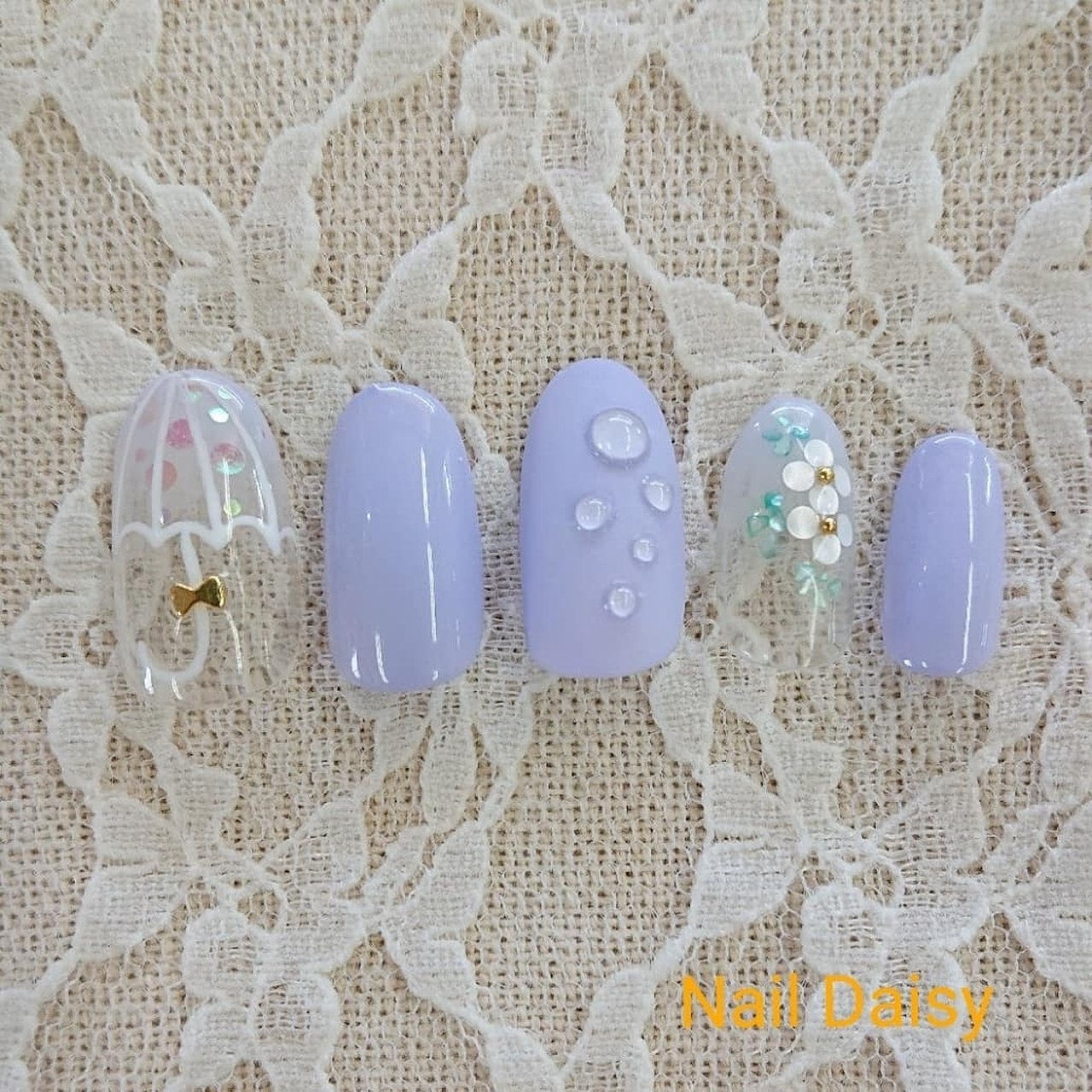 春 夏 梅雨 グラデーション ホログラム Naildaisyのネイルデザイン No ネイルブック