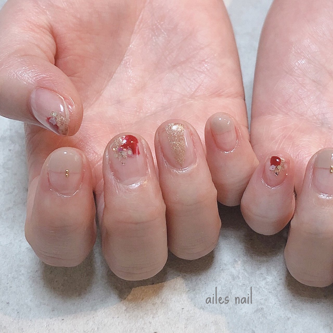 府中 Ailes Nail エールネイルのネイルデザイン No ネイルブック