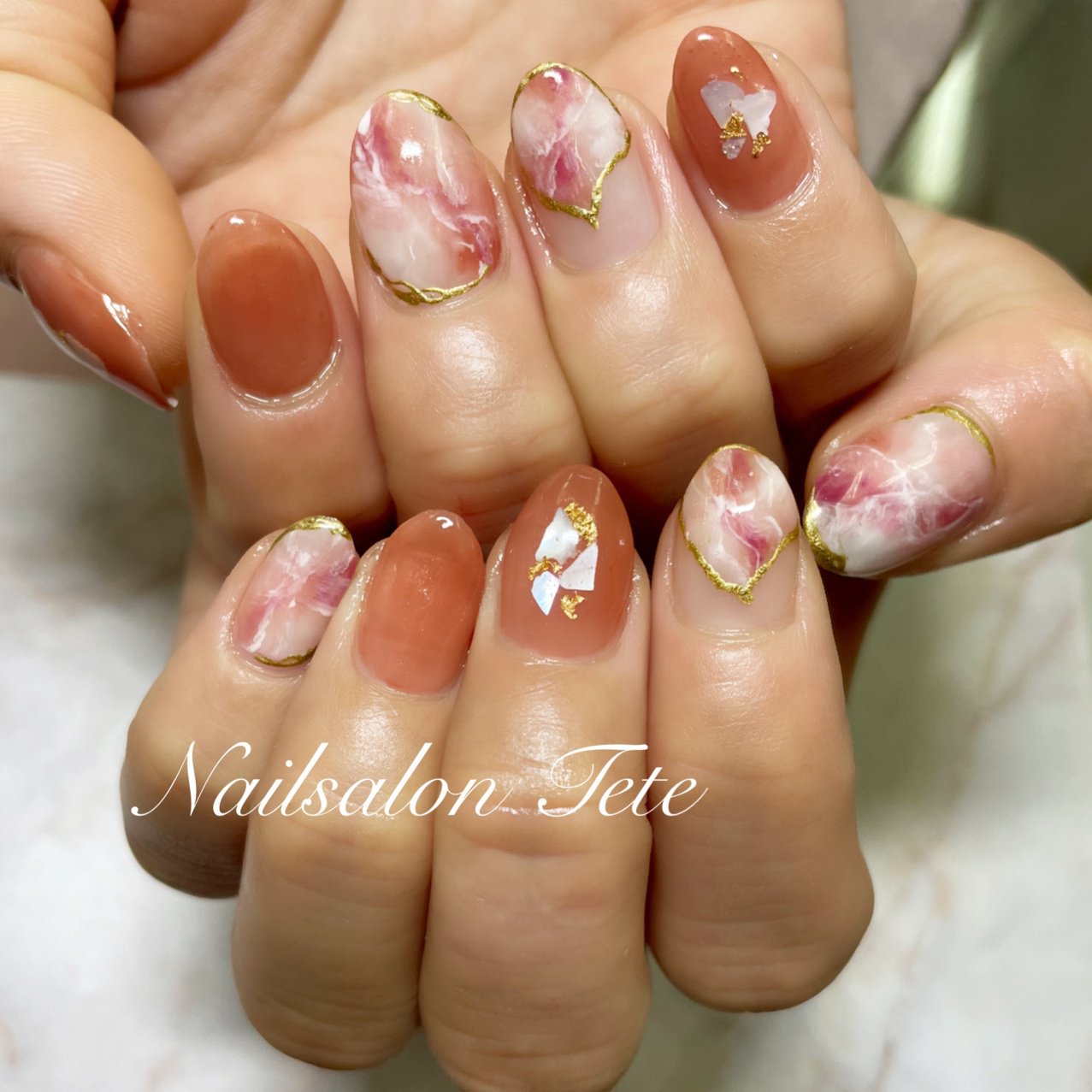 オールシーズン パーティー デート 女子会 ハンド Nailtete 駅前店のネイルデザイン No ネイルブック