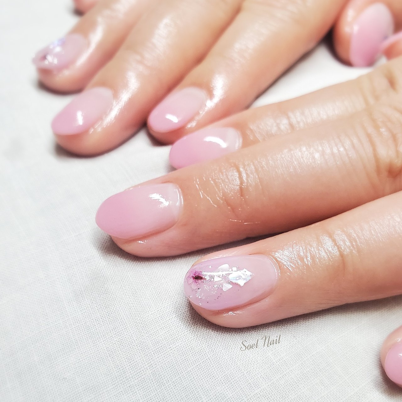 夏 梅雨 オフィス ハンド シンプル Soel Nailのネイルデザイン No ネイルブック