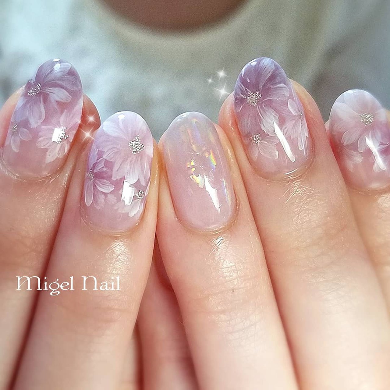 オフィス ブライダル パーティー ハンド シンプル Migel Nailのネイルデザイン No ネイルブック