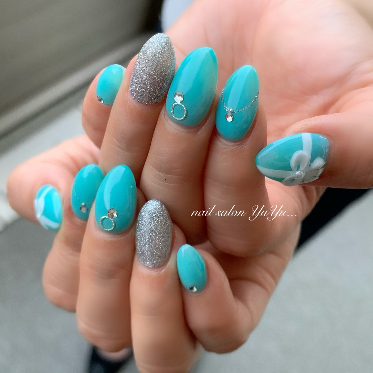 春 夏 梅雨 ハンド シンプル Nail Salon Yuyuのネイルデザイン No ネイルブック