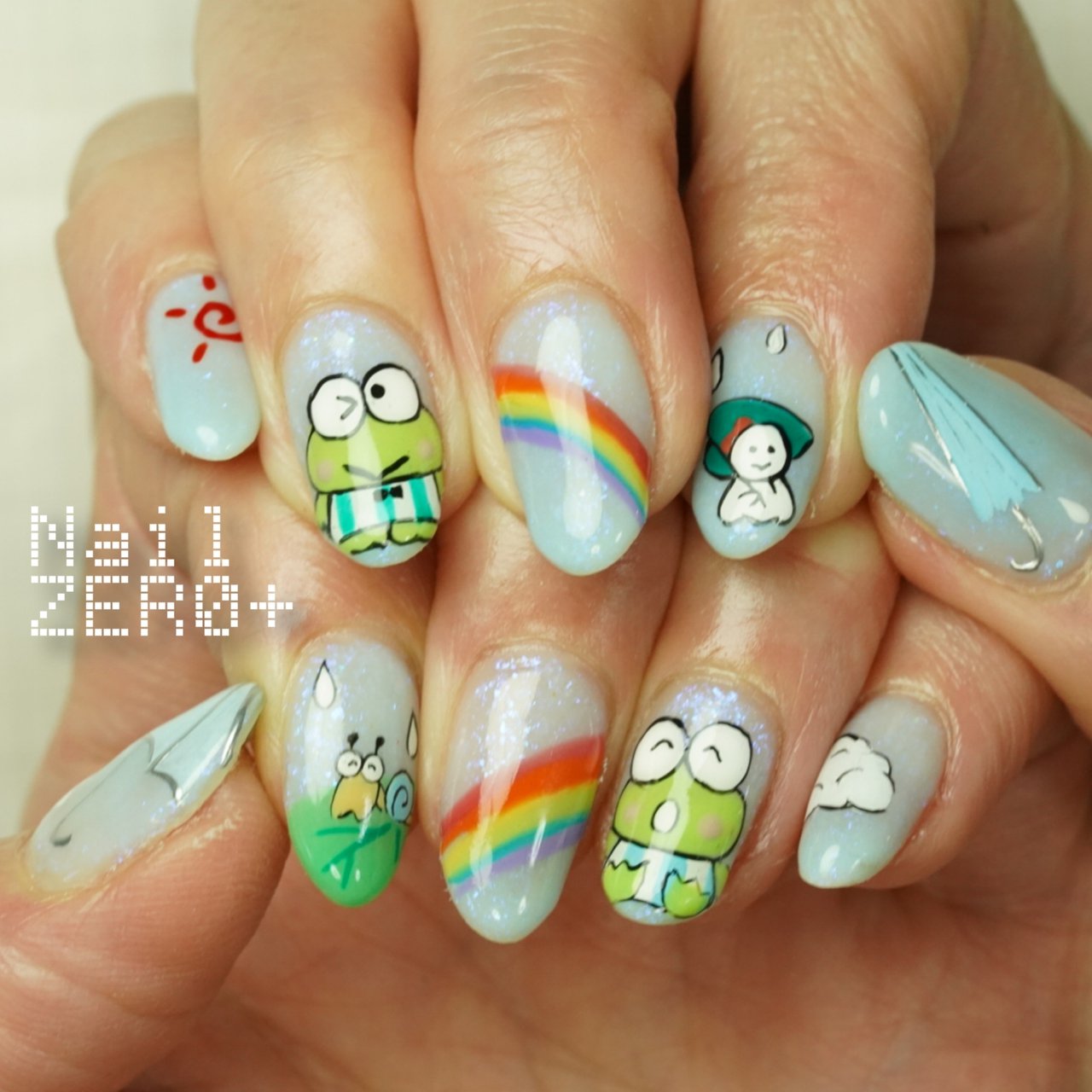 梅雨 女子会 ハンド グラデーション ワンカラー 塩見隼人 池袋 ネイルゼロプラスのネイルデザイン No ネイルブック