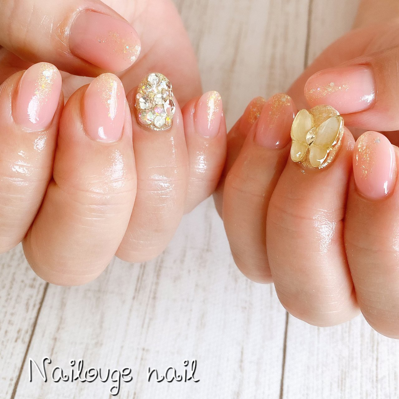 オールシーズン パーティー デート 女子会 ハンド Nailsalon Nailougeのネイルデザイン No ネイルブック