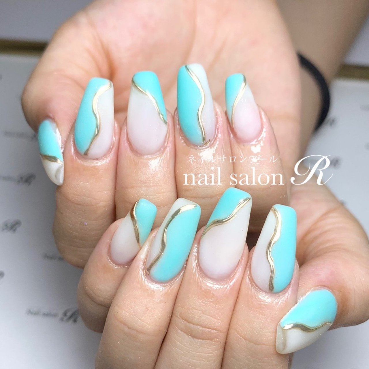 春 夏 オールシーズン 女子会 ハンド Nailsalon R ネイルサロンアール のネイルデザイン No ネイルブック