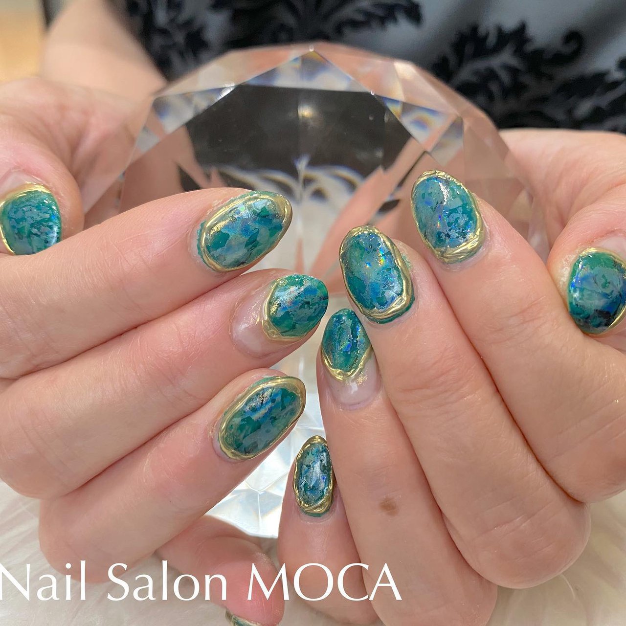 春 夏 パーティー デート ハンド Nail Salon Mocaのネイルデザイン No ネイルブック