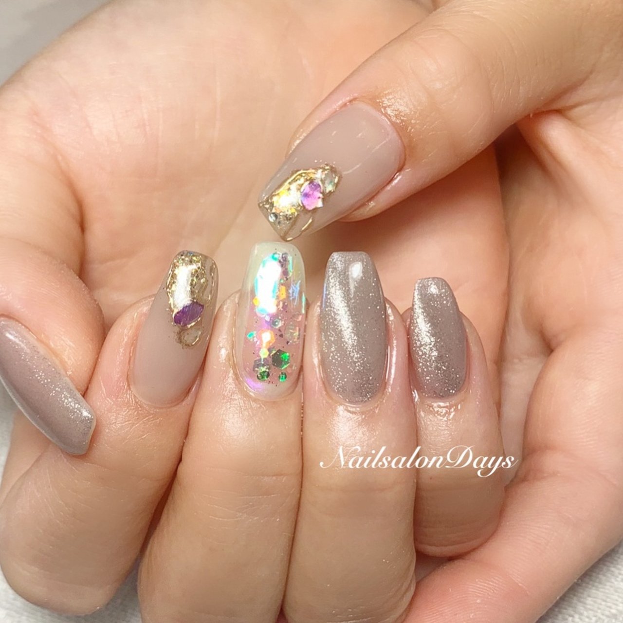 夏 成人式 梅雨 海 ハンド Nail Salon Daysのネイルデザイン No ネイルブック