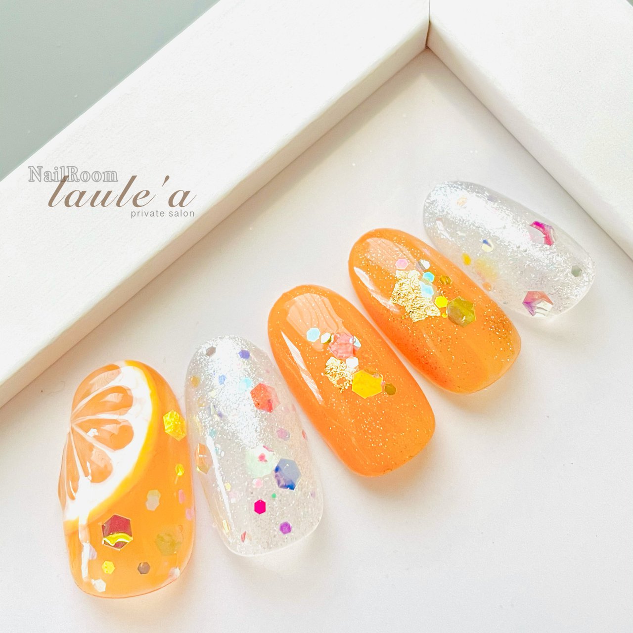 夏 海 リゾート 浴衣 ハンド Laule A Yukaのネイルデザイン No ネイルブック