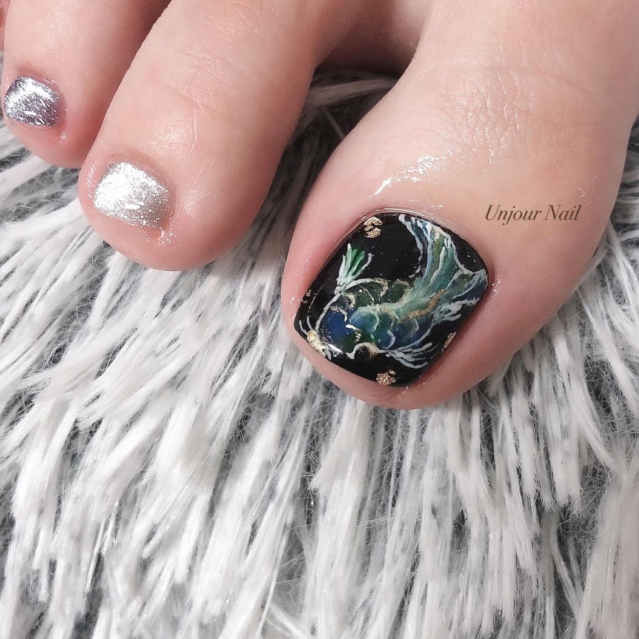 オールシーズン お正月 成人式 浴衣 フット ﾟyun のネイルデザイン No 633 ネイルブック