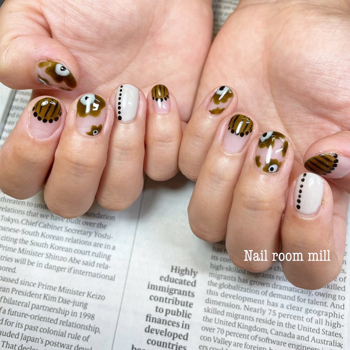 オールシーズン ハンド ネイルルームミルのネイルデザイン No ネイルブック