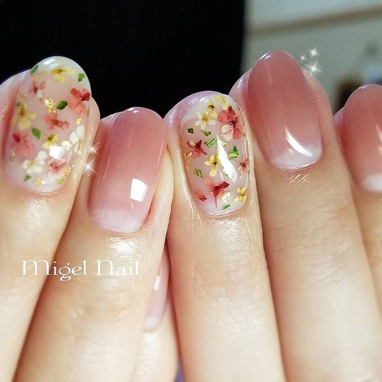 オフィス ブライダル パーティー ハンド シンプル Migel Nailのネイルデザイン No ネイルブック