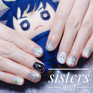 22年 新着順 ハンド 玉犬のネイルデザイン ネイルブック