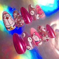 ドラえもんネイルのネイルデザイン ネイルブック