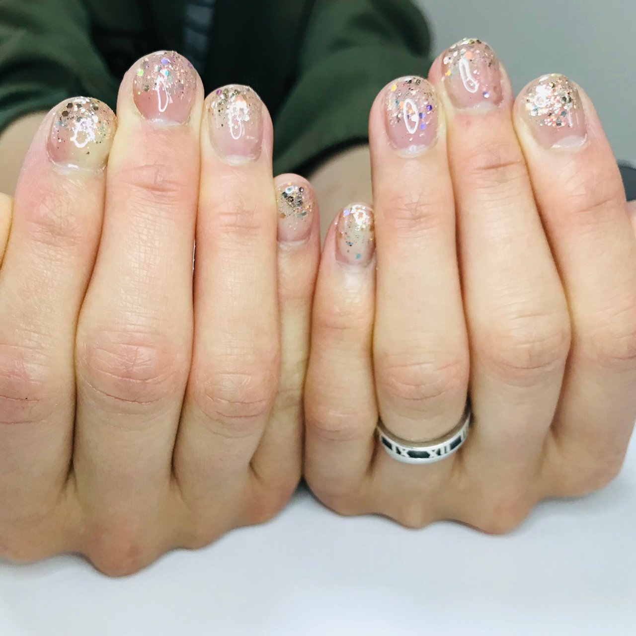 オールシーズン 成人式 ブライダル パーティー ハンド Veil Nail Salonのネイルデザイン No ネイルブック