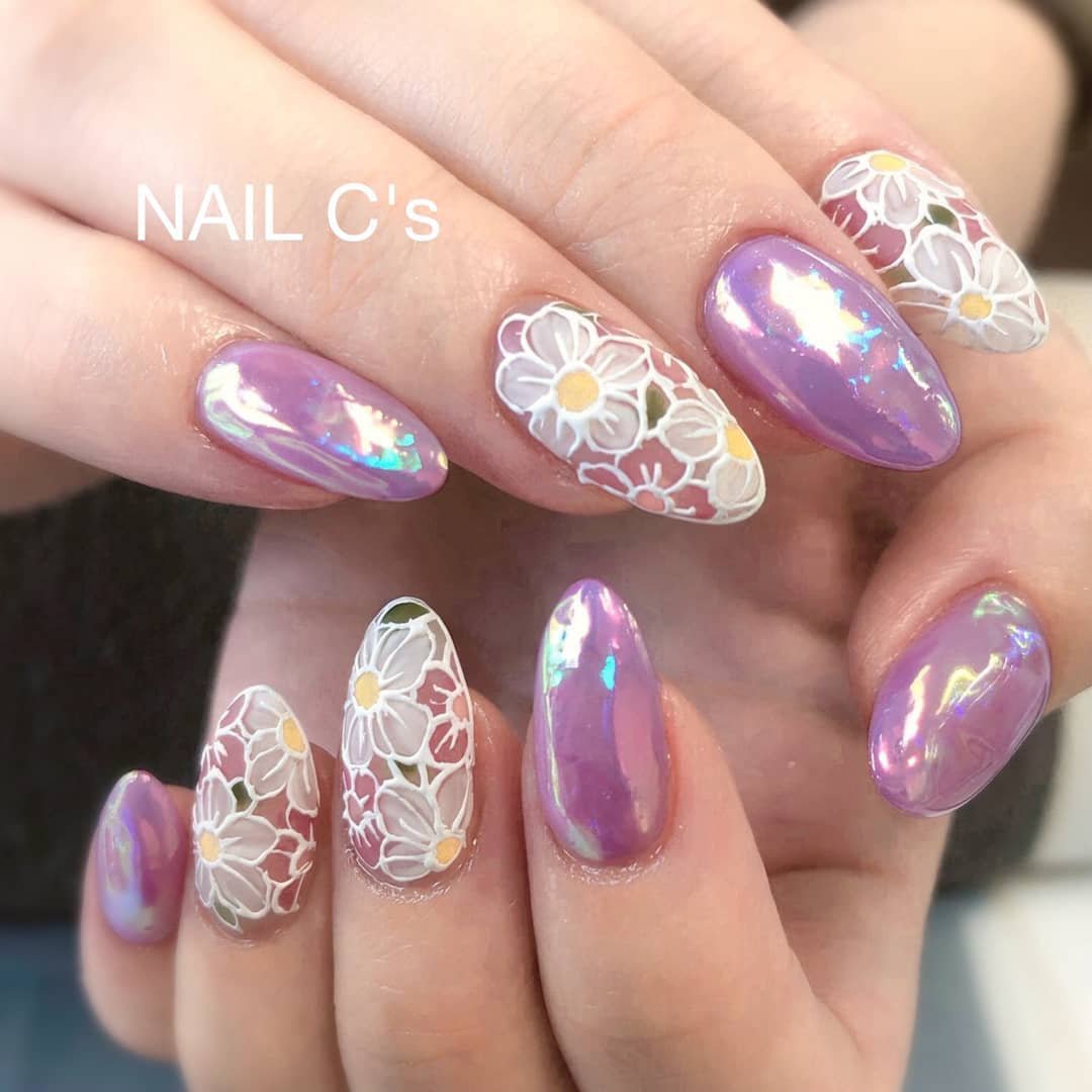 春 夏 デート 女子会 ハンド Yumi Yoshikura Nail C S ネイルシーズ のネイルデザイン No ネイル ブック