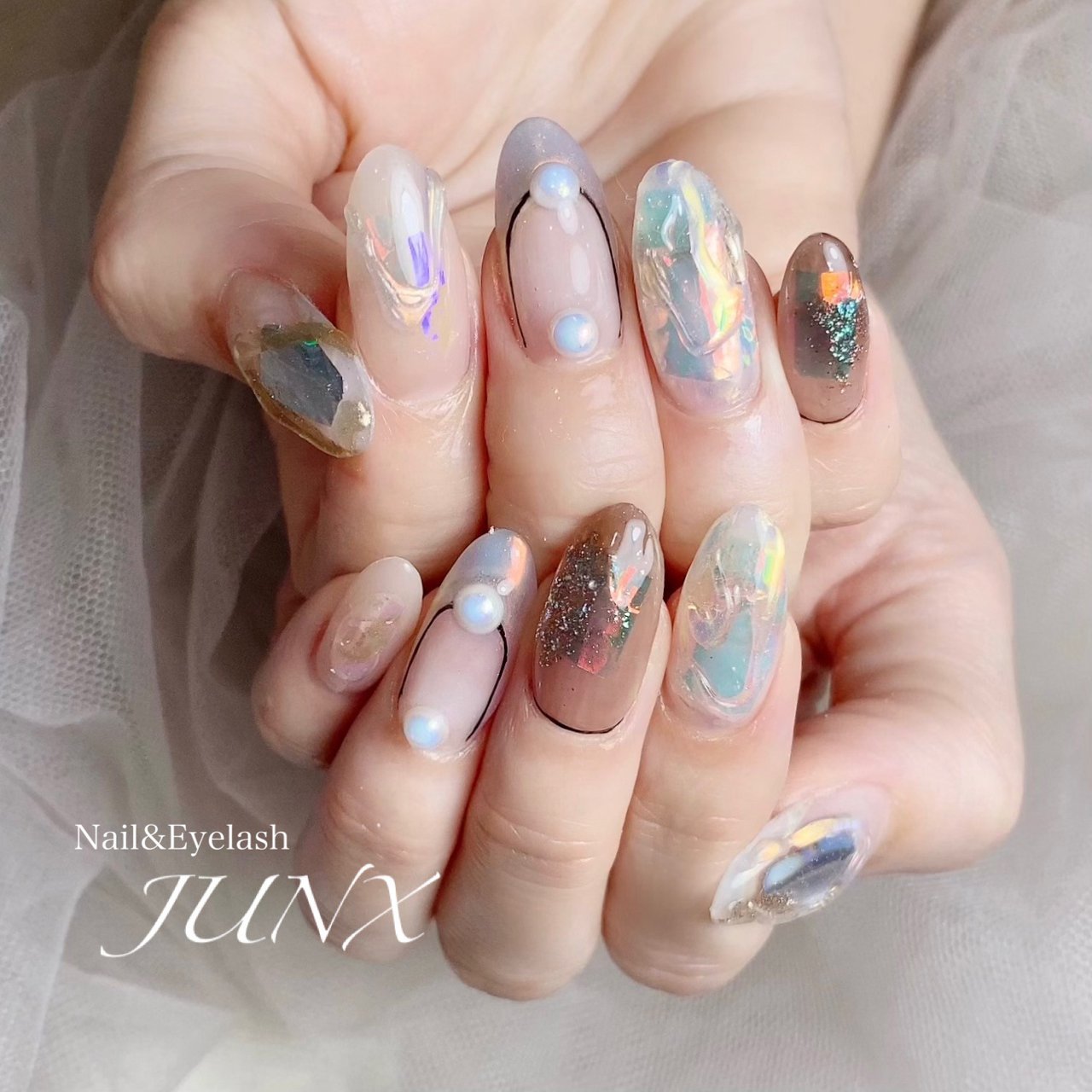 春 夏 秋 冬 ハンド Nail Eyelash Junx神戸三宮のネイルデザイン No ネイルブック