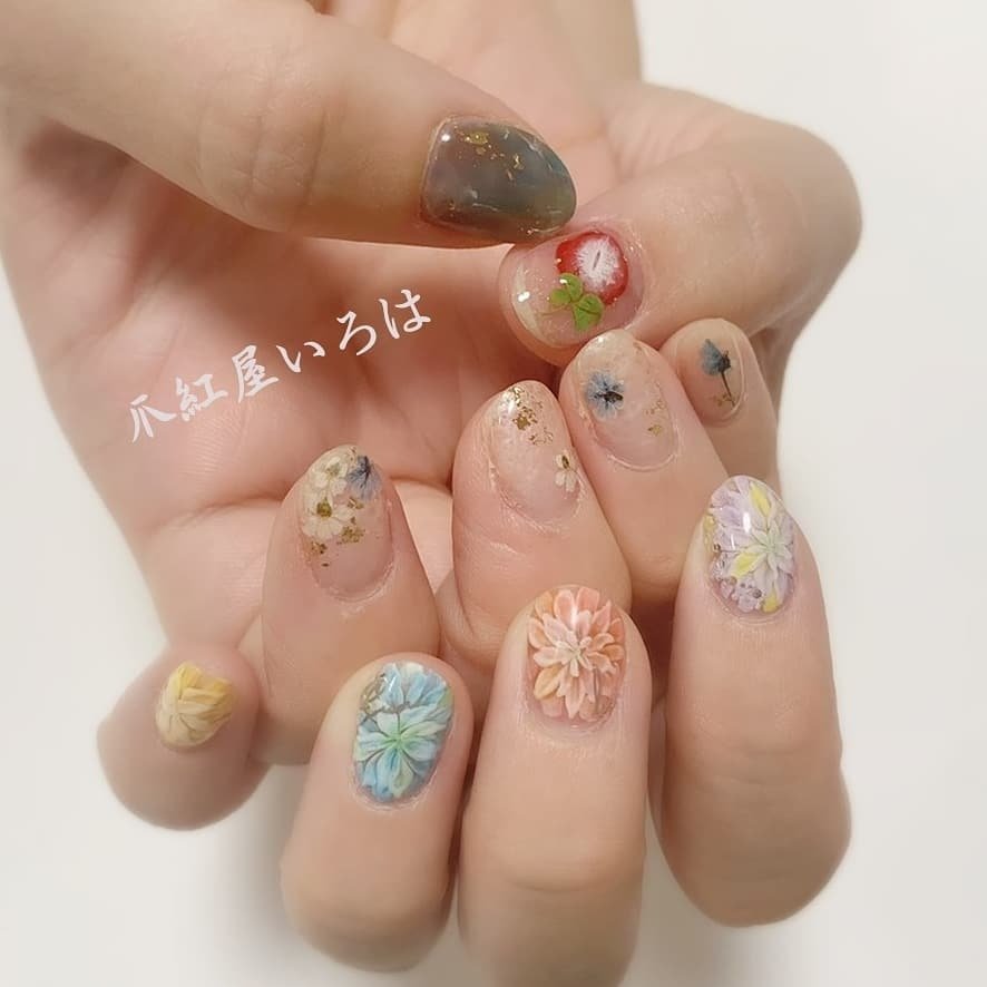 オールシーズン ブライダル パーティー デート ハンド いろはのネイルデザイン No ネイルブック