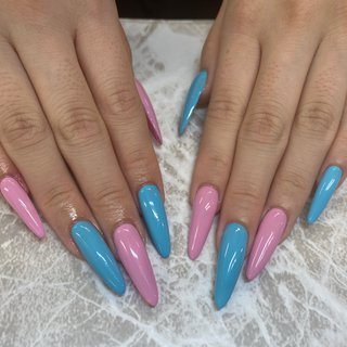 チップ長さだしのネイルデザイン ネイルブック