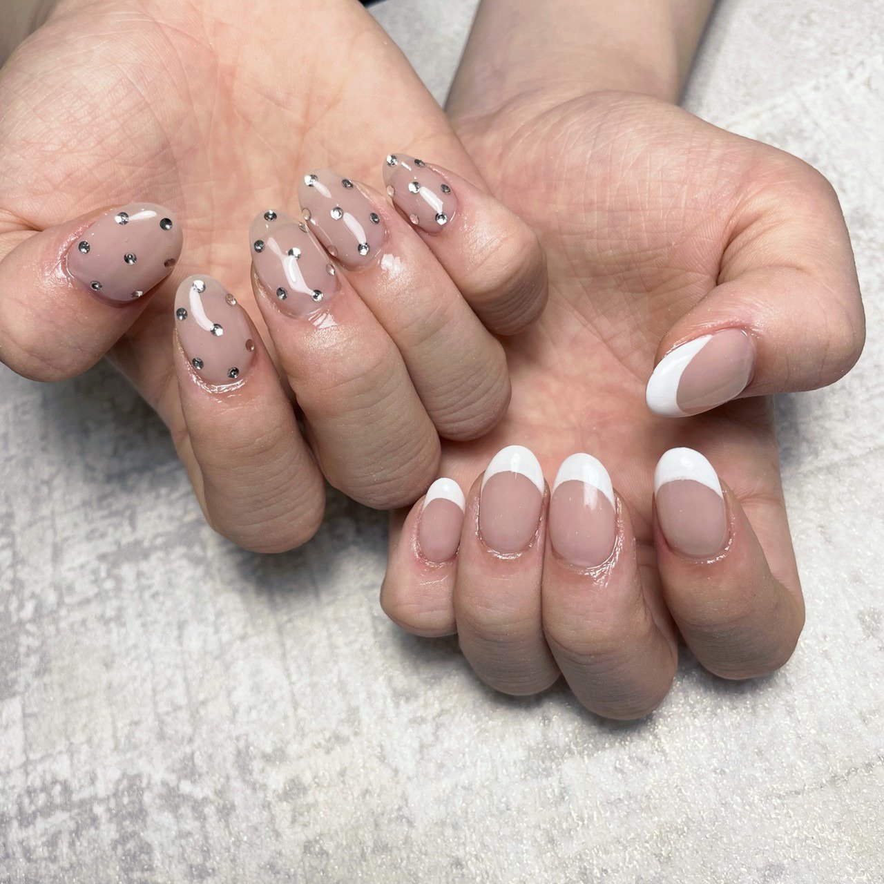 オールシーズン オフィス デート 女子会 ハンド Bg Nailのネイルデザイン No ネイルブック