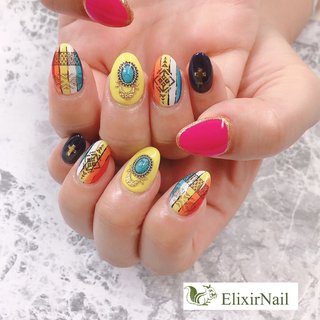 人気順 ボヘミアン 赤坂ネイルのネイルデザイン ネイルブック