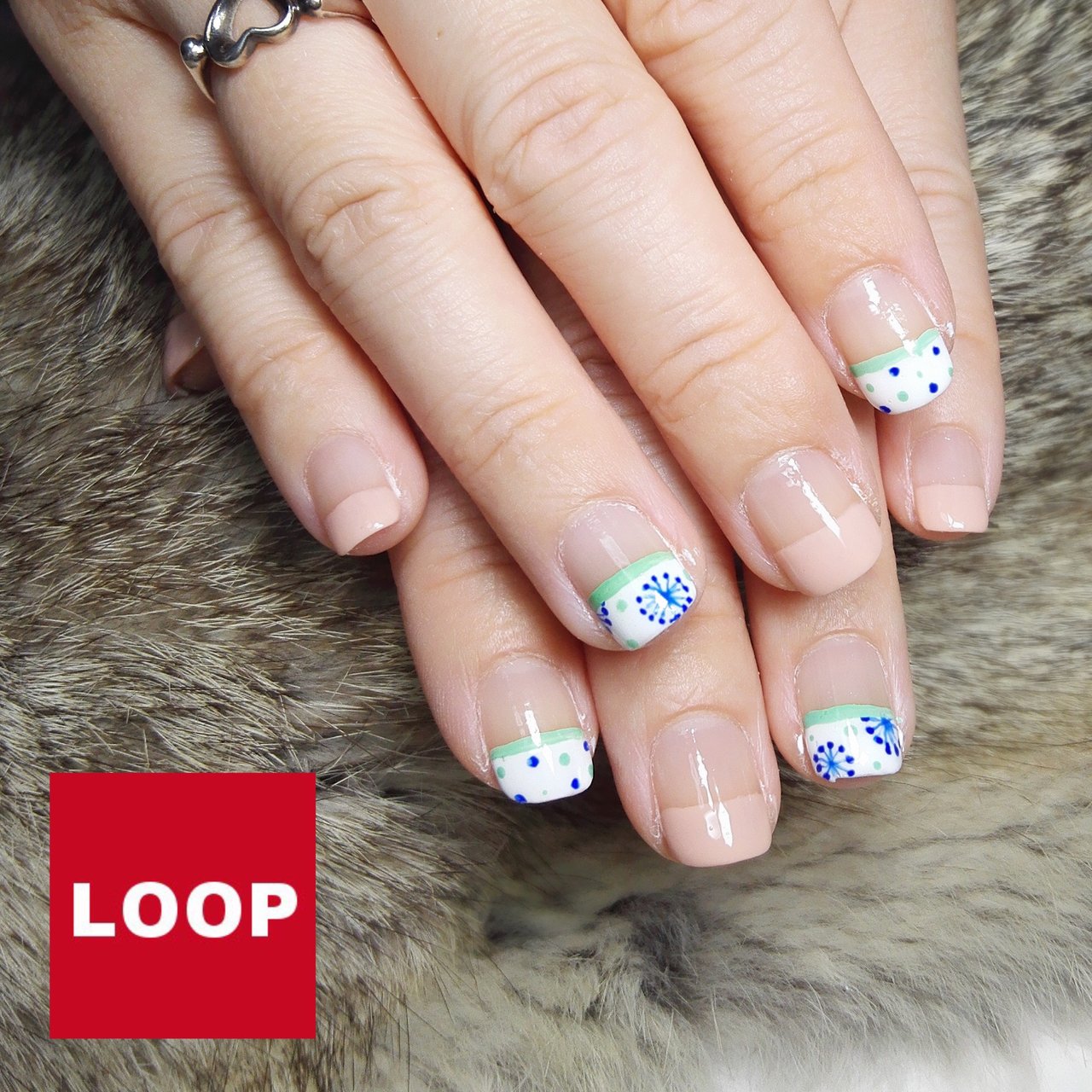 春 夏 梅雨 デート ハンド Loopのネイルデザイン No ネイルブック