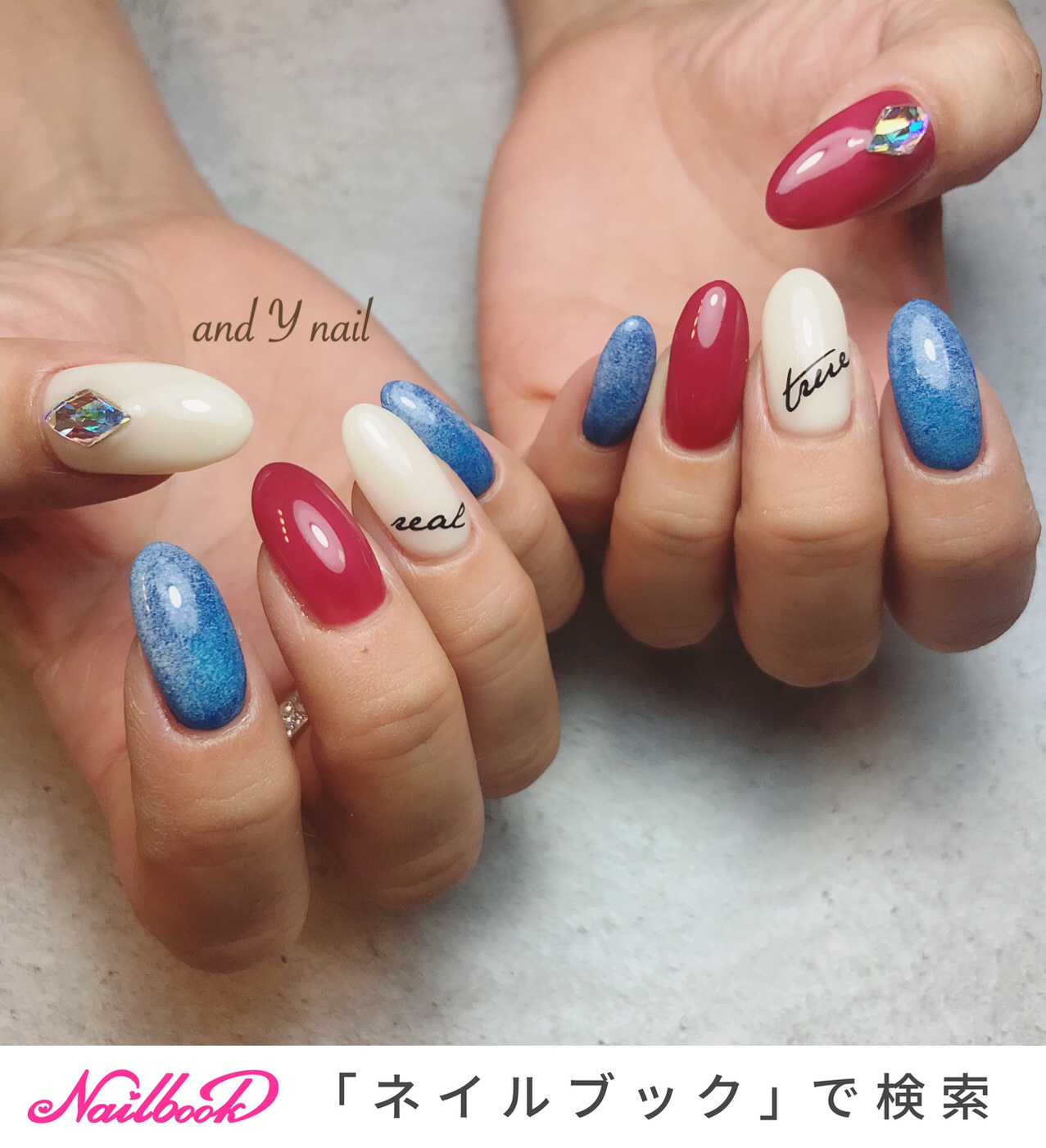 Nails ネイル ストレートデニム サイズ25 ブルー系 Nails ネイル ストレートデニム サイズ25 ブルー系