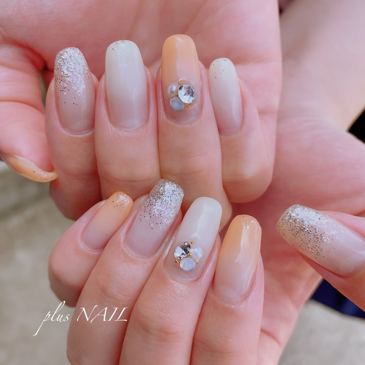 春 夏 オールシーズン ハンド グラデーション Tinkのネイルデザイン No ネイルブック