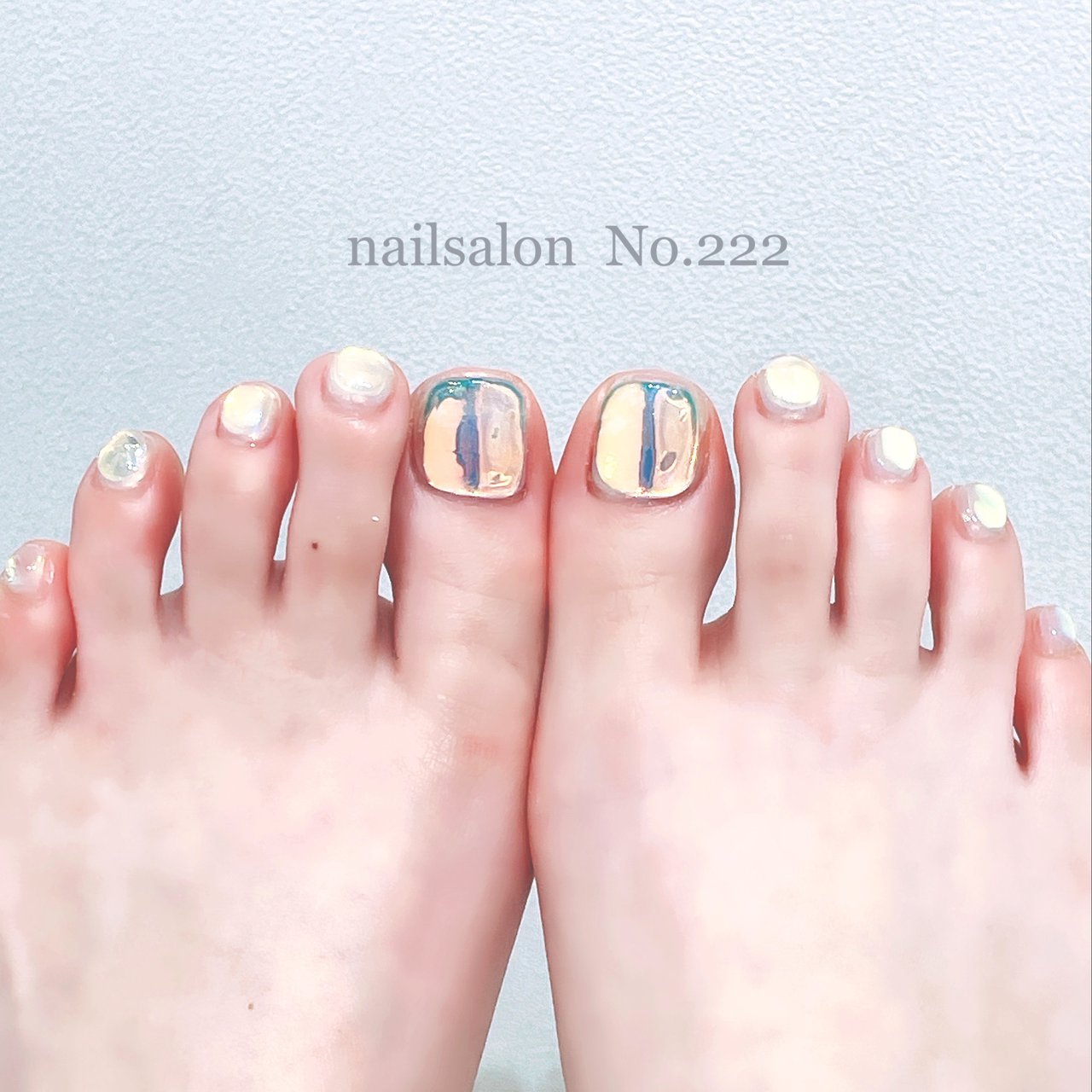 夏 海 リゾート ブライダル フット Nailsalon No 222のネイルデザイン No ネイルブック