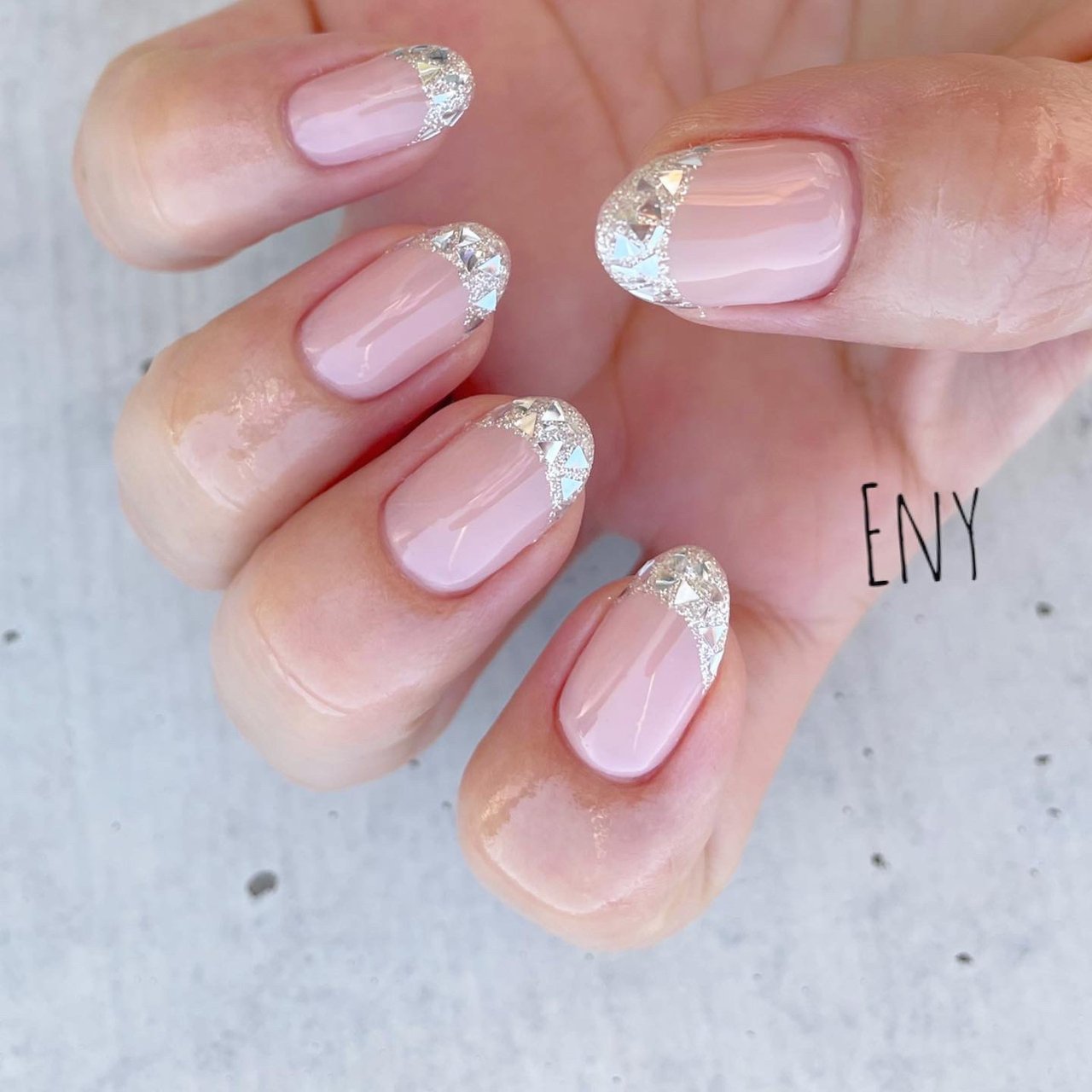 オールシーズン 入学式 ブライダル パーティー ハンド Eriのネイルデザイン No ネイルブック