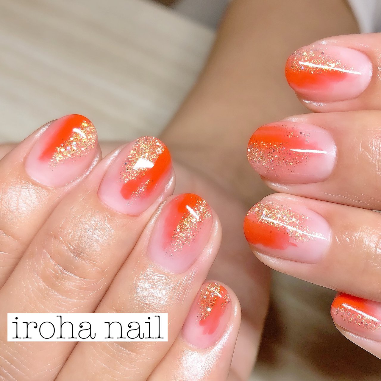 夏 オールシーズン 海 リゾート ハンド Iroha Nail Neのネイルデザイン No ネイルブック