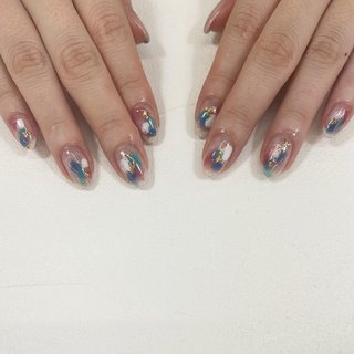 塗りかけnail 🦋 


#アートし放題コース💅💕 
#持ち込みのデザイン 
持ち込みの画像から🥰

#大阪梅田 #梅田ネイル #Nails#nail#nailsalon#ネイル #ネイルデザイン #ネイルアート #ジェルネイル #大阪ネイル #大阪ネイルサロン#ぬりかけネイル #春ネイル #オールシーズン #ハンド #橘　明日香 #ネイルブック