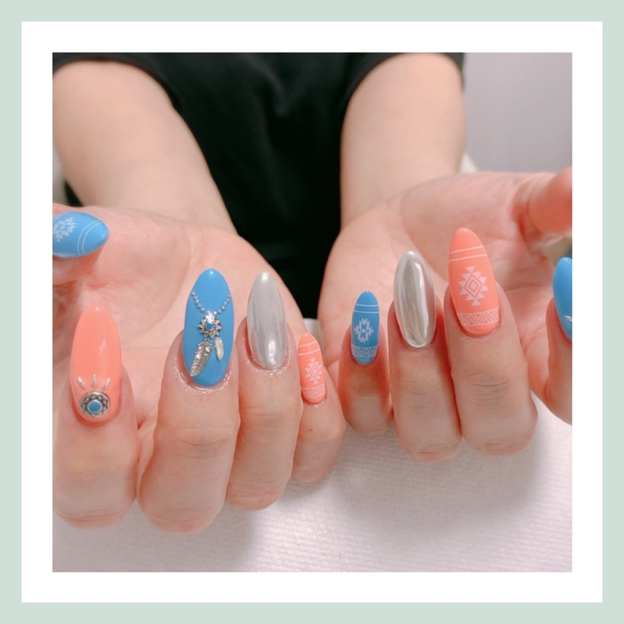 夏 海 リゾート ライブ ハンド Grateful Nails あっちゃんこのネイルデザイン No ネイルブック