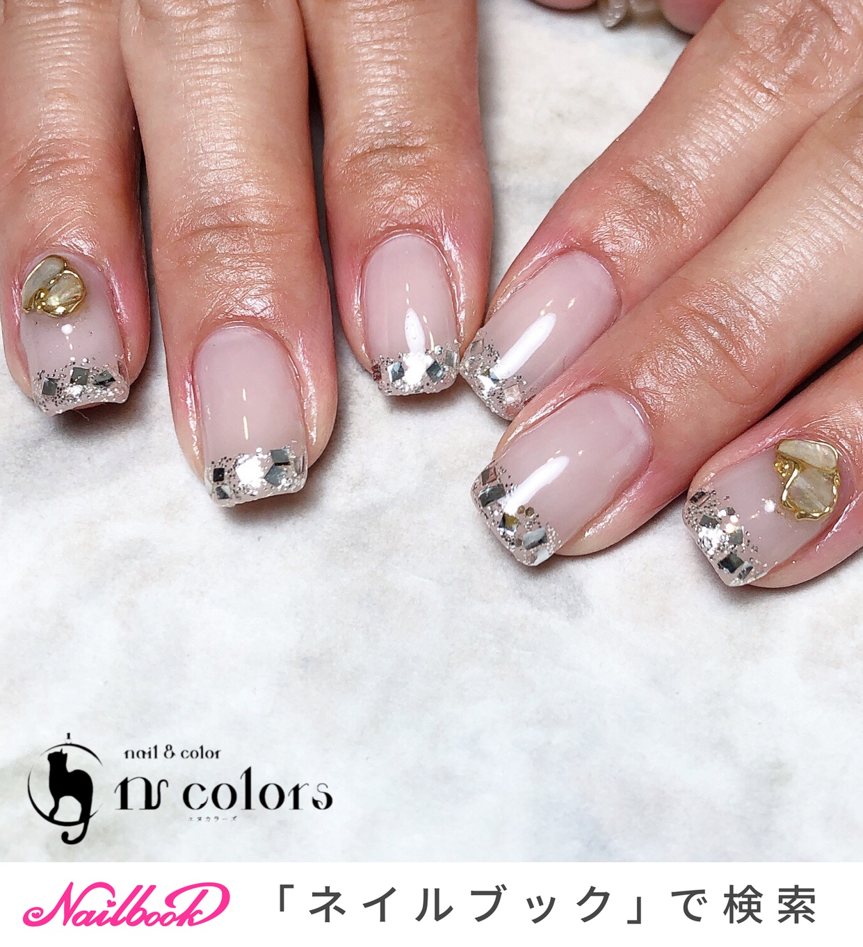 夏 リゾート オフィス ブライダル ハンド N Colors エヌカラーズ のネイルデザイン No ネイルブック