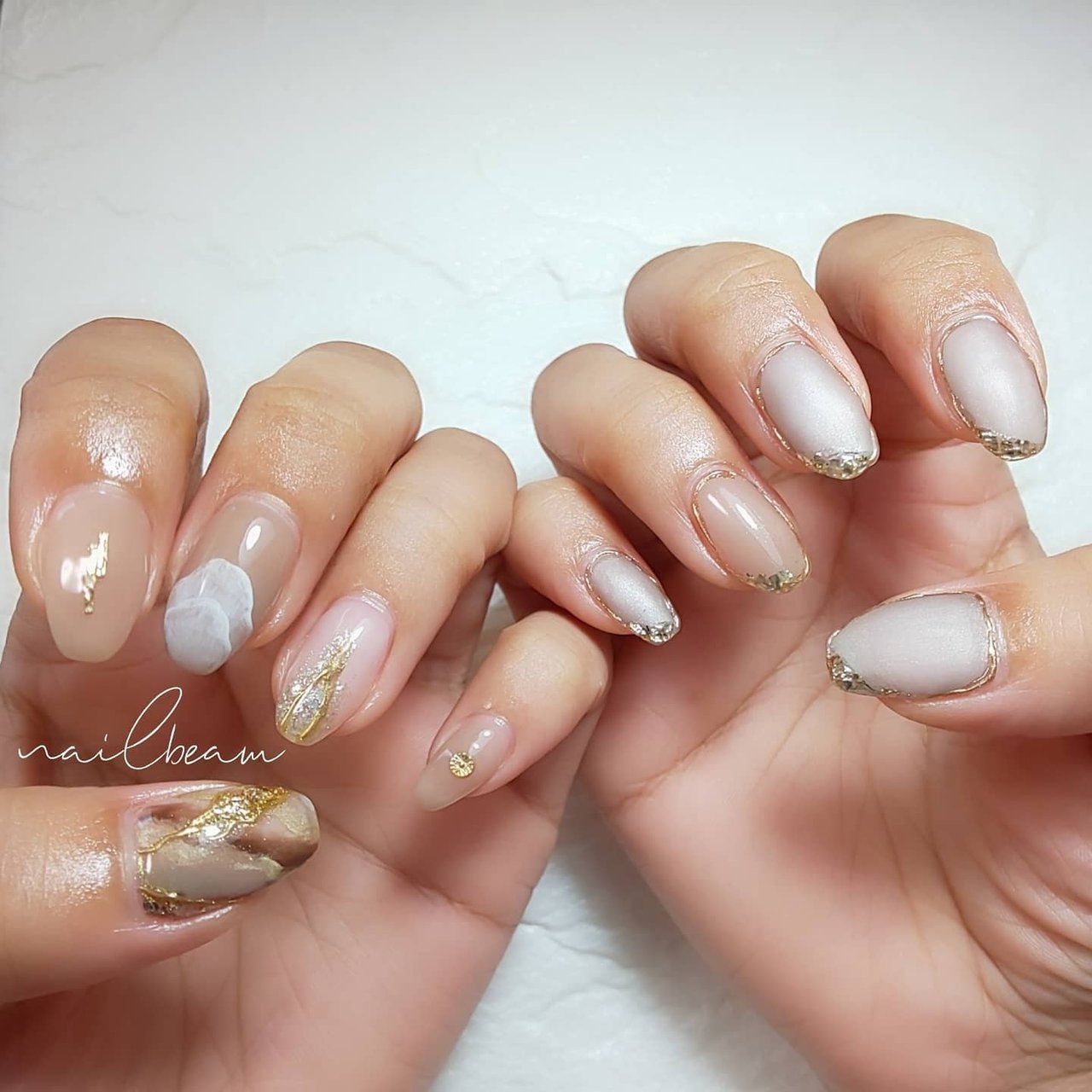 春 夏 秋 オールシーズン ハンド Nailbeamのネイルデザイン No ネイルブック
