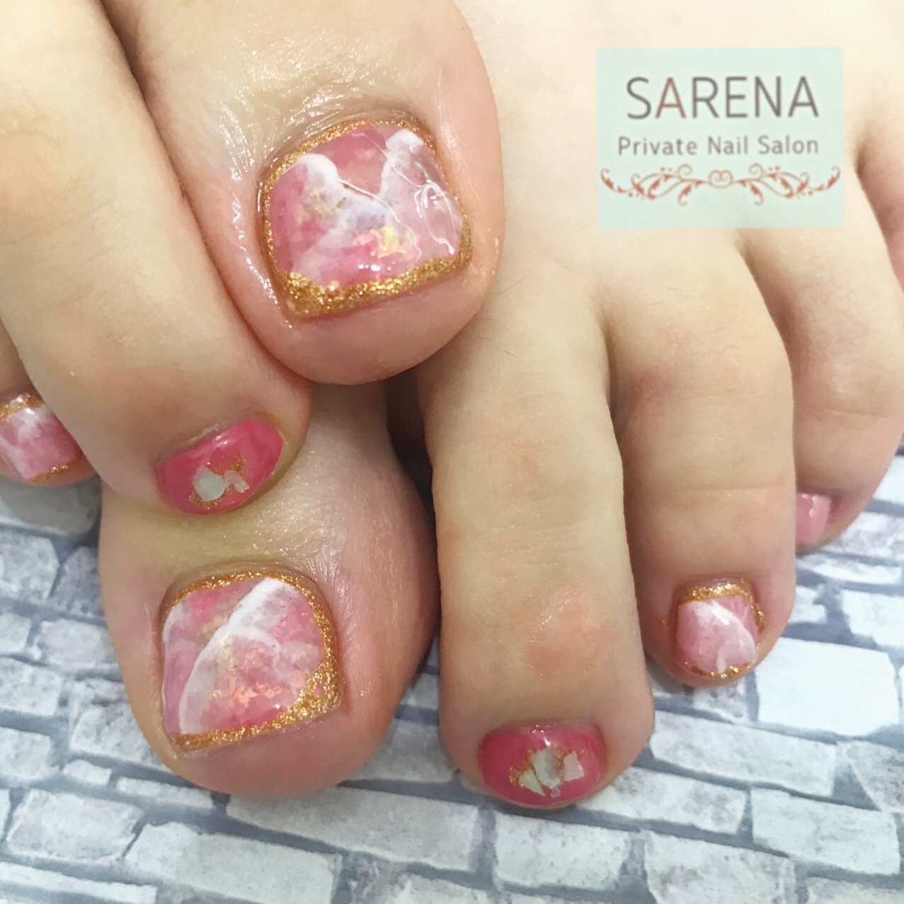 夏 海 リゾート 浴衣 フット Rie サレナネイル 川崎市武蔵小杉のネイルデザイン No ネイルブック