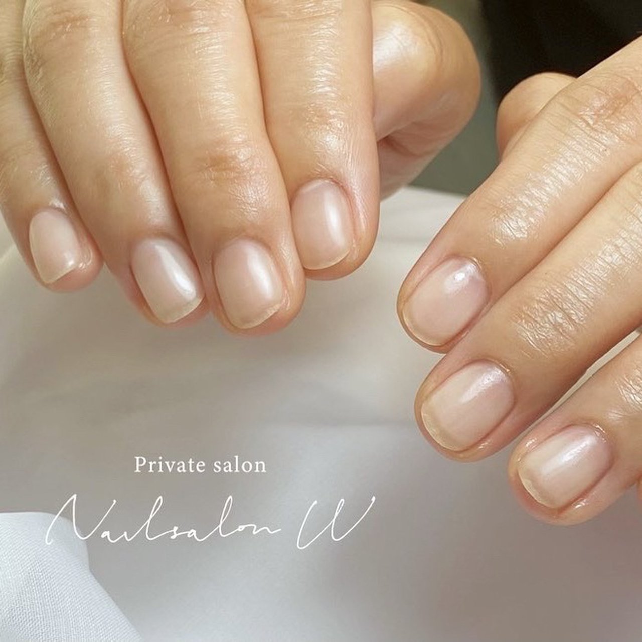 春 夏 秋 冬 シンプル 仙台 自爪育成サロン Nailsalon W のネイルデザイン No ネイルブック