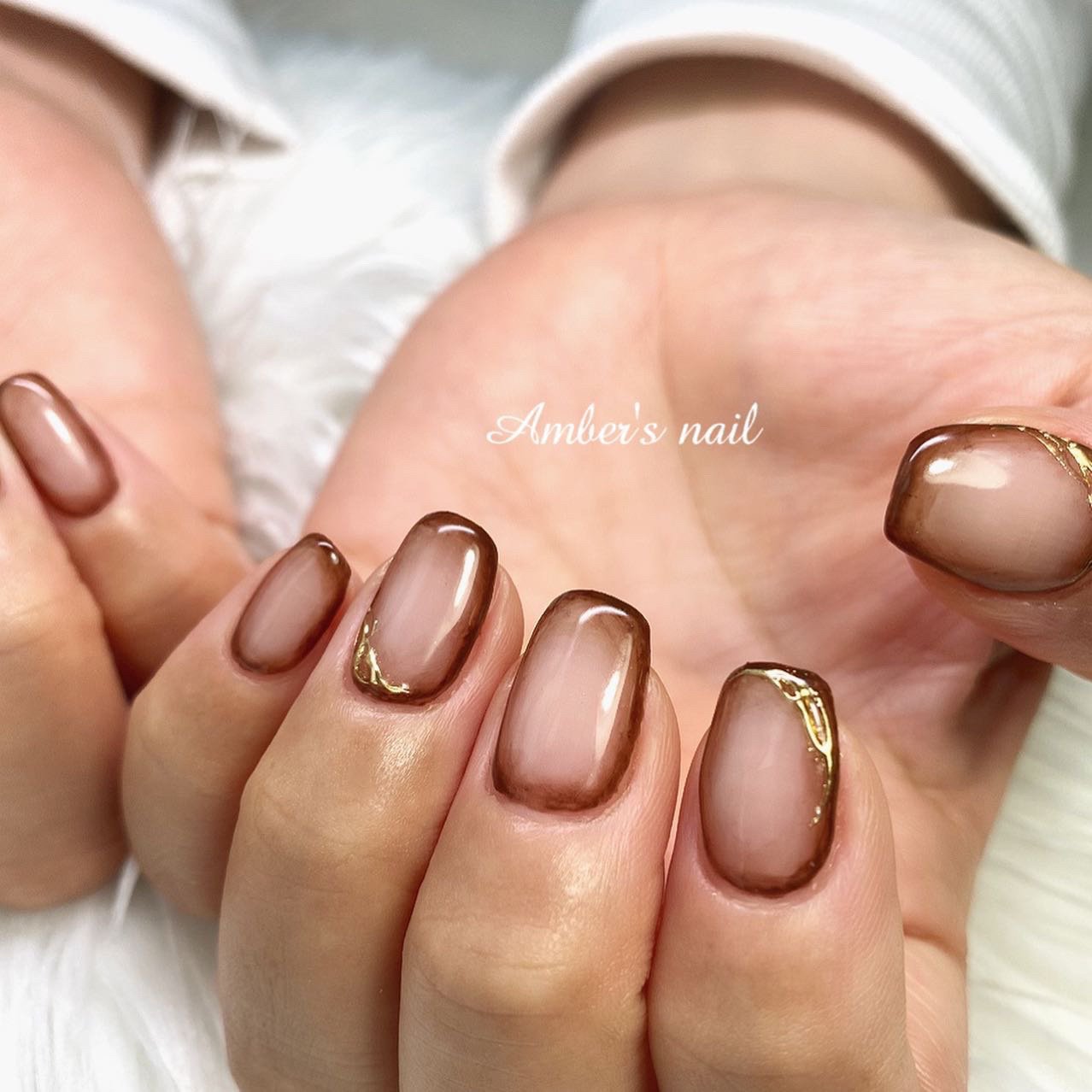 オールシーズン オフィス デート 女子会 ハンド Amber S Nail アンバーズネイルのネイルデザイン No ネイルブック