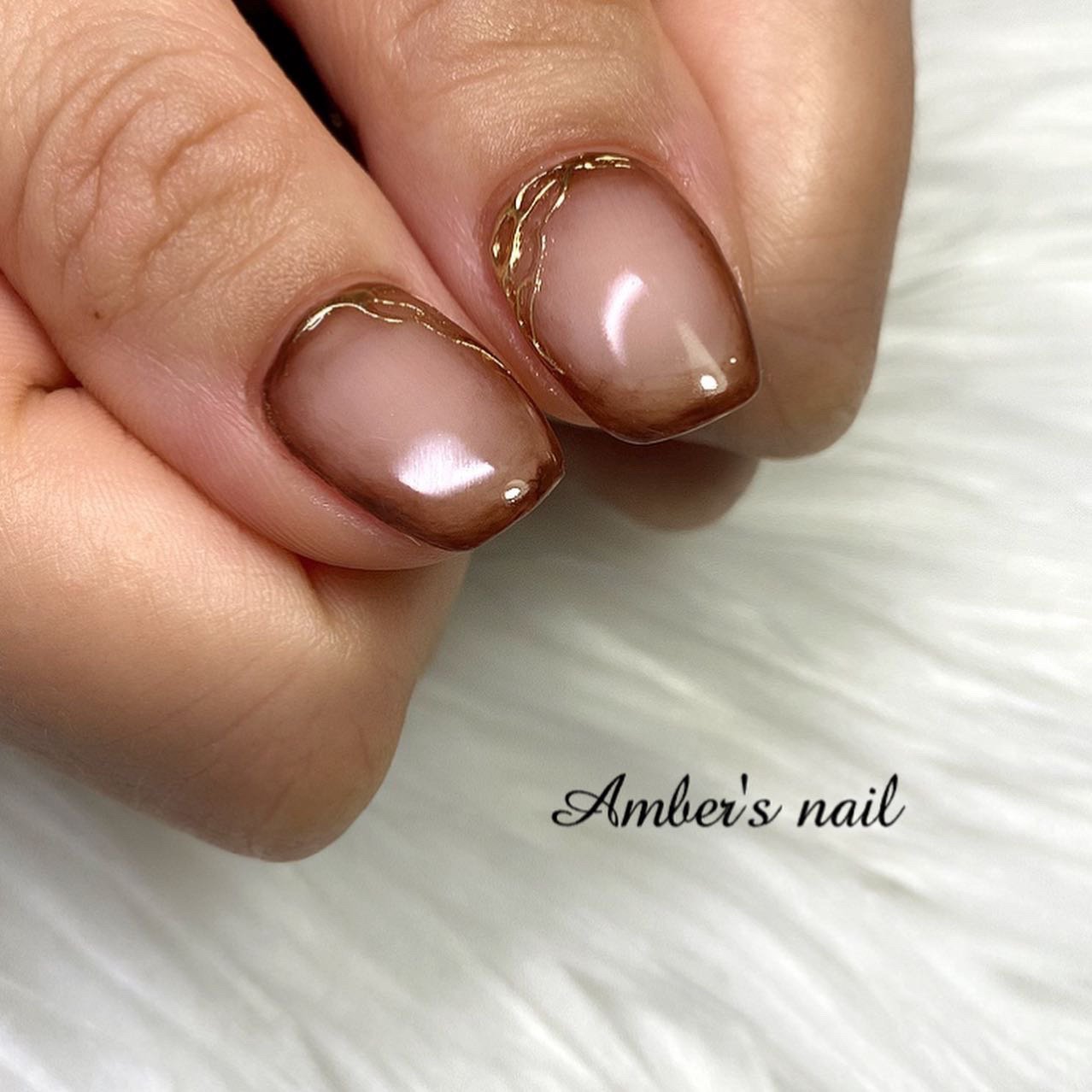 オールシーズン オフィス デート 女子会 ハンド Amber S Nail アンバーズネイルのネイルデザイン No ネイルブック