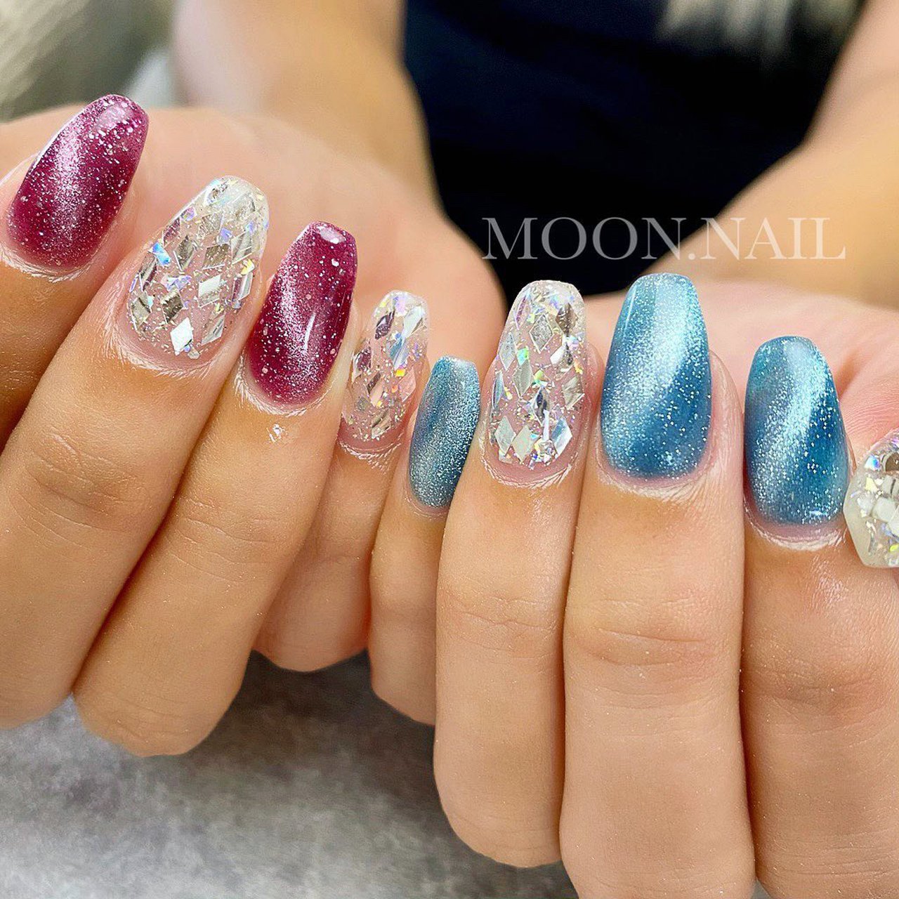 春 夏 海 リゾート ハンド Moon Nailのネイルデザイン No ネイルブック