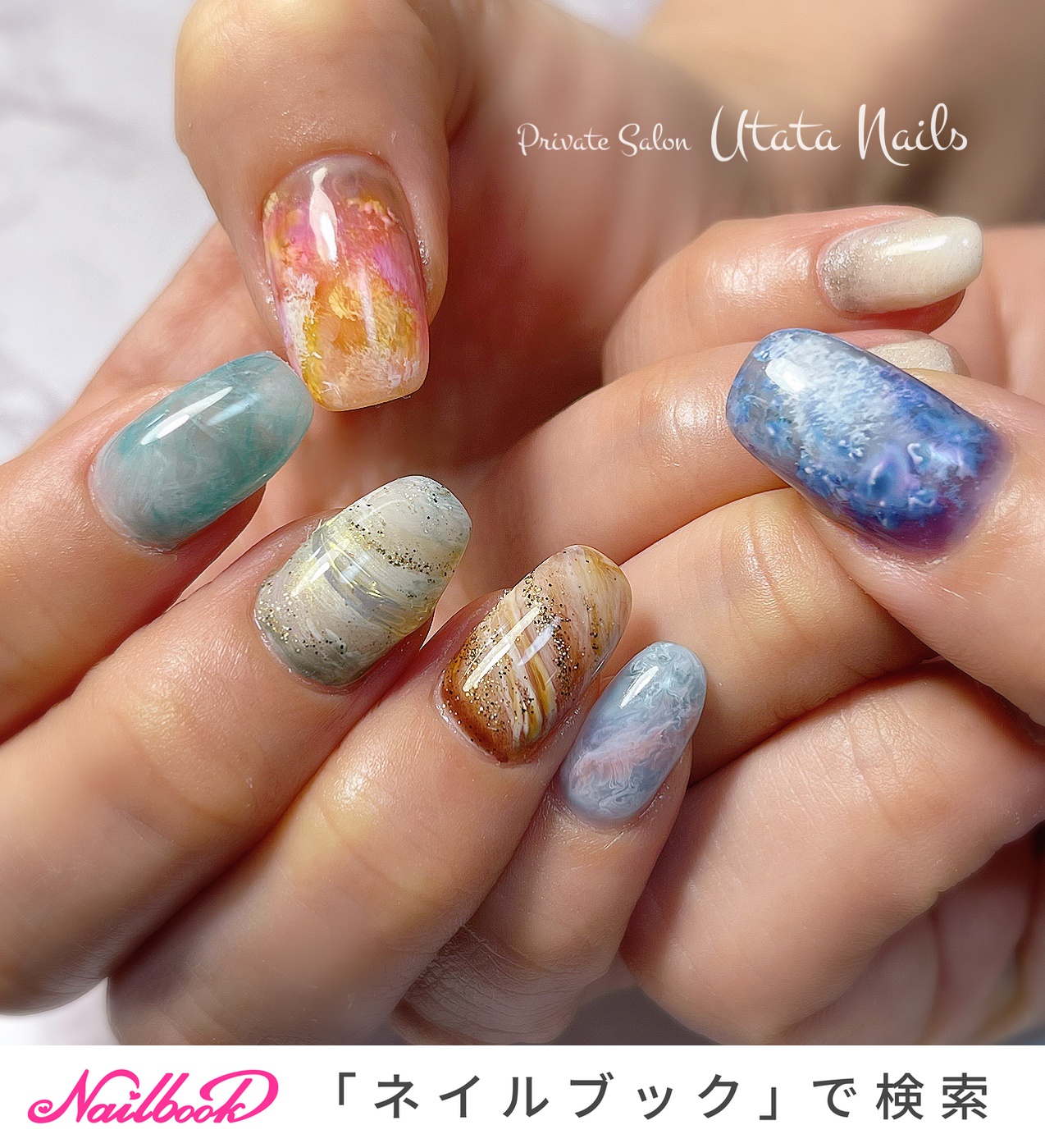 Utata Nailのネイルデザイン No ネイルブック