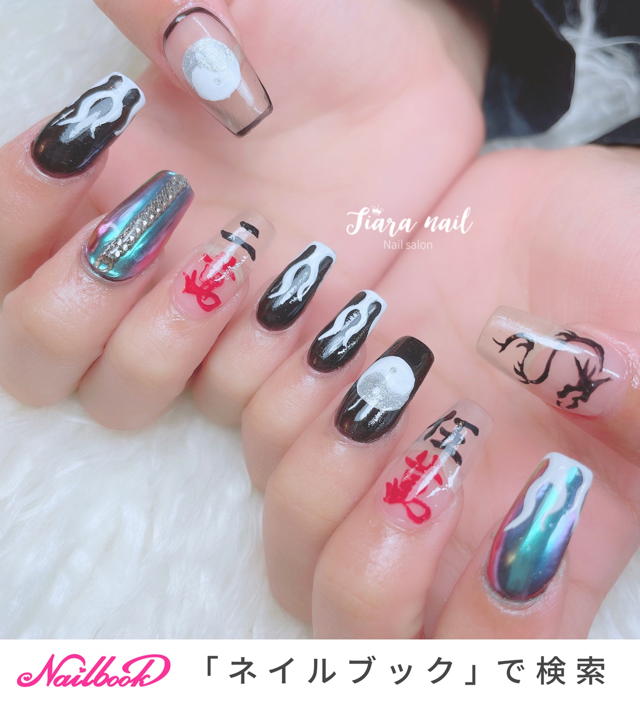 人気順 お客様 チャイナネイルのネイルデザイン ネイルブック